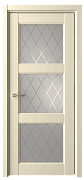 СХЕМА ЦАРГА-2 ПО Vinyl Эрмитаж-3 ЛЕВОЕ 600 сэнд стекло мателюкс с алмазной гравировкой "Ромб" 