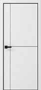 ПГ Vinyl PRO Графика-3 700 белый (композит кромка4 П-образная черная) 