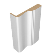 НАЛИЧНИК "ВОЛНА" ТЕЛЕСКОПИЧЕСКИЙ VINYL 36х90х2150 (EURO 1) БЕЛЫЙ 