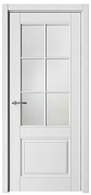 СХЕМА Эмаль-1 ПО Эмаль Классика-4 ЛЕВОЕ 600 белый стекло мателюкс (защелка маг.) 