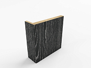 Наличник плоский телескопический CPL TL 24х70х2150 черное дерево 